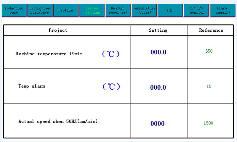 Easy for conveyor speed calibration