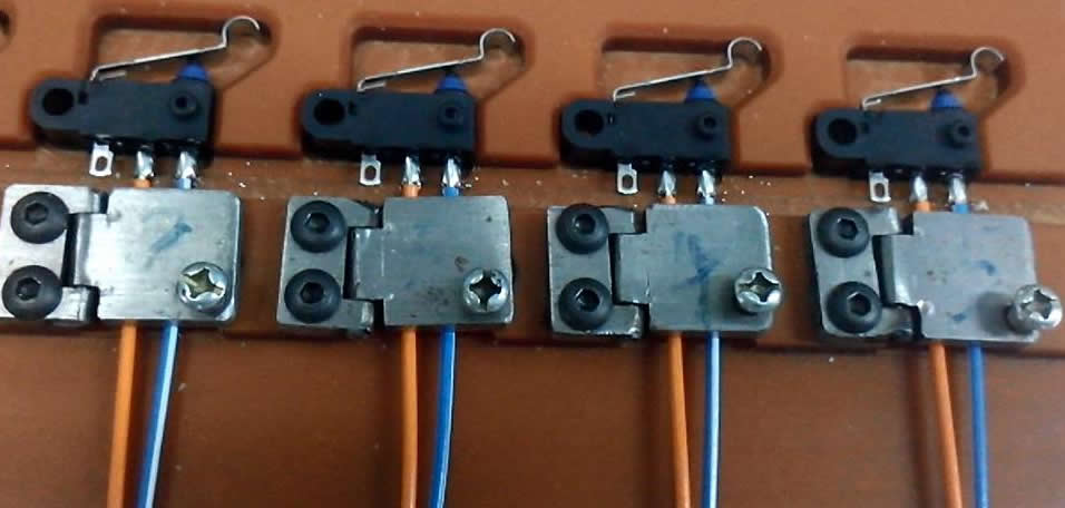 Micro switch soldering