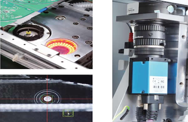 Superb Vision system with fiducial mark recognition function.