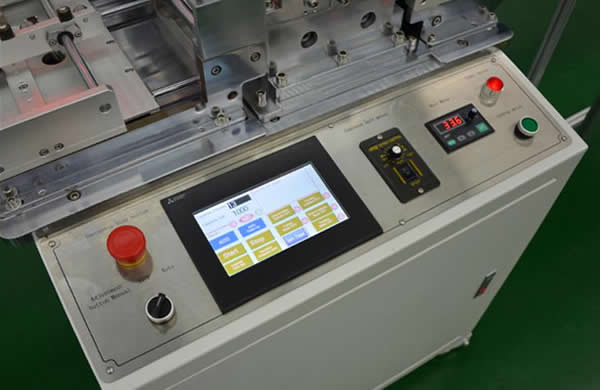 The machine adopts touch screen and PLC control system which can monitor production information,easy to operate.