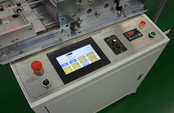 The machine adopts touch screen and PLC control system which can monitor production information,easy to operate.
