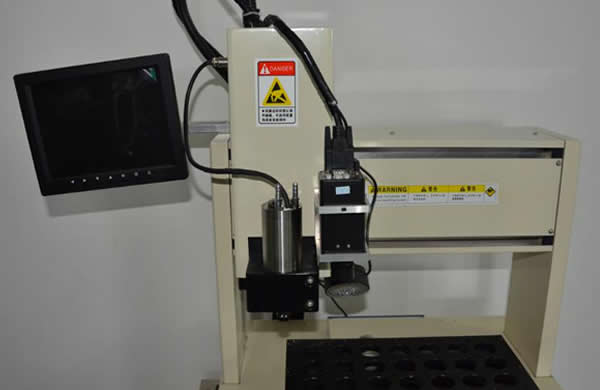 Optional CCD and monitor make programming easier.