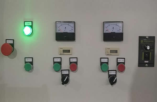 easy-operated control panel.