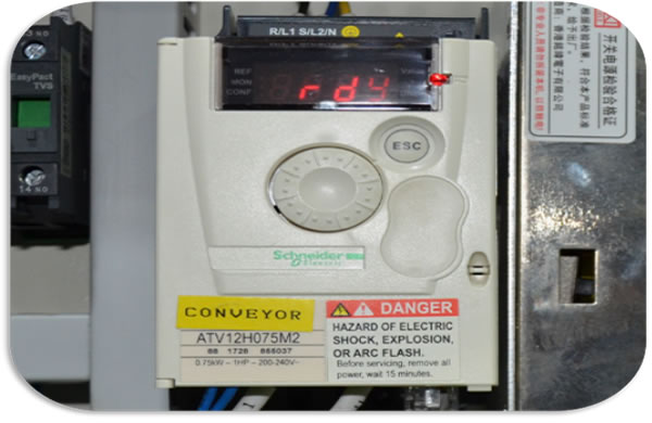 Brand electrical component like Schneider (German) breaker,
