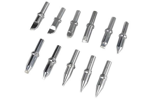 Soldering tip:Various soldering tips can meet different process requirement.