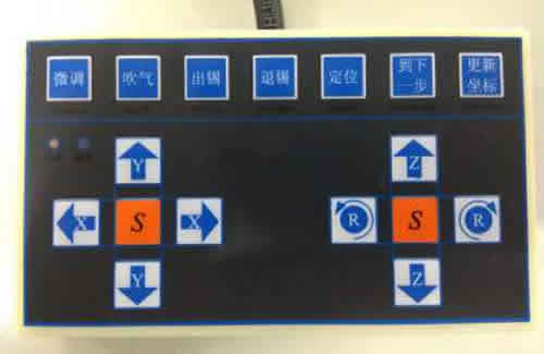  Teaching panel make programming become easy.