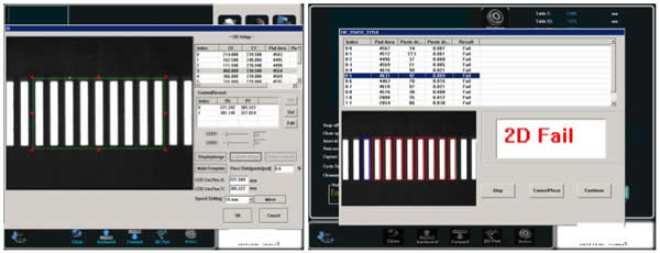 II. Inspection Software: 2D inspection