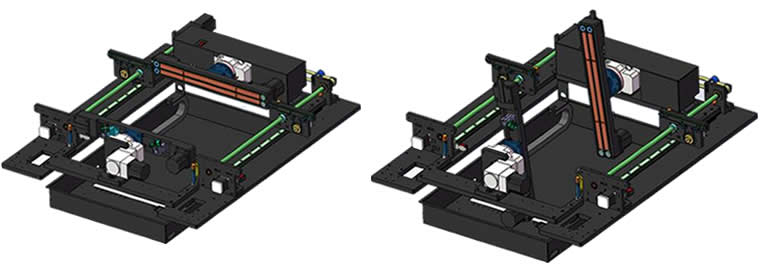 Laser Marking System LM450 series Flipping system
